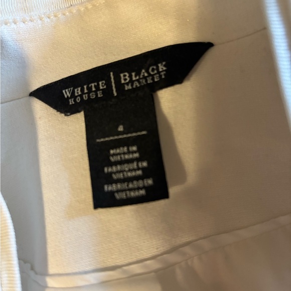 White House Black Market Cream Blazer - Picture 5 of 11